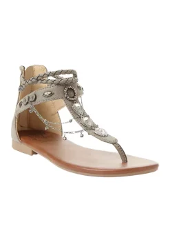 Jellypop Elvie Thong T Strap Sandals