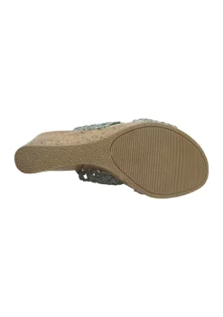 Jellypop Lainey Wedge Sandals -Jellypop Sales Belk 1364