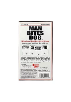 University Games Man Bites Dog Card Game 11 University Games Man Bites Dog Card Game -Jellypop Sales Belk 1448