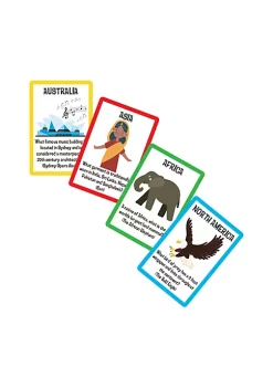 University Games Scholastic The World Card Game 10 University Games Scholastic The World Card Game -Jellypop Sales Belk 1454