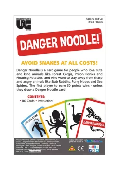 University Games Danger Noodle Card Game -Jellypop Sales Belk 1462
