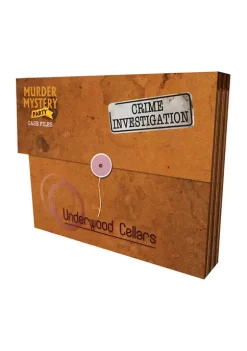University Games Murder Mystery Party Case Files: Underwood Cellars