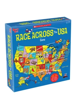 University Games Scholastic - Race Across the USA Kids Game -Jellypop Sales Belk 1487