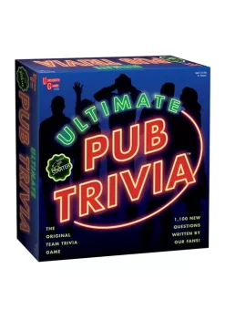 University Games Ultimate Pub Trivia Game 7 University Games Ultimate Pub Trivia Game -Jellypop Sales Belk 1496