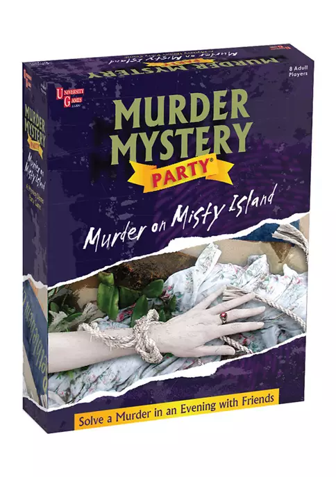 University Games Murder Mystery Party - Murder on Misty Island 4 University Games Murder Mystery Party - Murder on Misty Island - Image 2