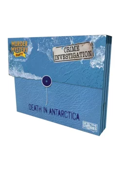 University Games Murder Mystery Party Case Files: Death in Antarctica 7 University Games Murder Mystery Party Case Files: Death in Antarctica -Jellypop Sales Belk 1532
