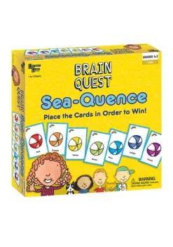 University Games Brain Quest - Sea-Quence Kids Game -Jellypop Sales Belk 1560