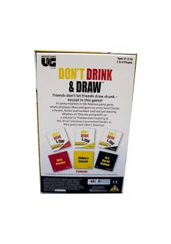 University Games Don't Drink and Draw 11 University Games Don't Drink and Draw -Jellypop Sales Belk 1566