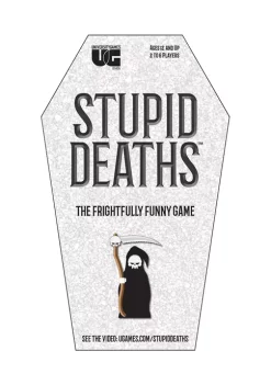 University Games Stupid Deaths Card Game Tin -Jellypop Sales Belk 1582