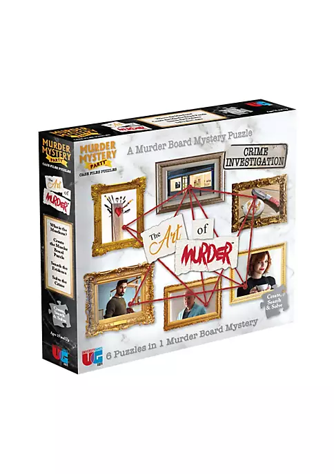University Games Murder Mystery Party Case Files Puzzles - The Art of Murder: 1000 Pcs 8 University Games Murder Mystery Party Case Files Puzzles - The Art of Murder: 1000 Pcs - Image 6