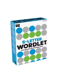 University Games 5-Letter Wordlet - A Confounding Word Strategy Game