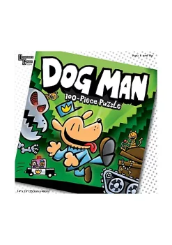 University Games Dog Man Unleashed Jigsaw Puzzle: 100 Pcs -Jellypop Sales Belk 1631