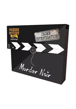University Games Murder Mystery Party Case Files: Murder Noir -Jellypop Sales Belk 1634