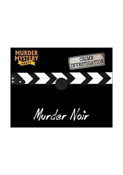 University Games Murder Mystery Party Case Files: Murder Noir -Jellypop Sales Belk 1635