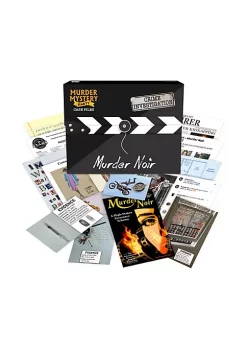 University Games Murder Mystery Party Case Files: Murder Noir -Jellypop Sales Belk 1638