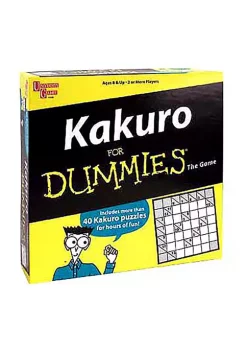University Games Kakuro for Dummies -Jellypop Sales Belk 1669