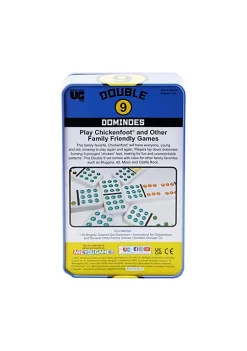 University Games Double 9 Chickenfoot Dominoes -Jellypop Sales Belk 1678