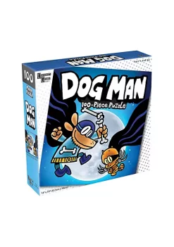 University Games Dog Man and Cat Kid Jigsaw Puzzle: 100 Pcs