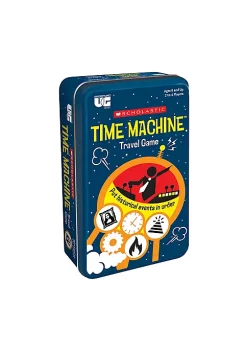 University Games Scholastic Time Machine Travel Game Tin 13 University Games Scholastic Time Machine Travel Game Tin -Jellypop Sales Belk 1717