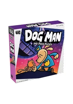 University Games Dog Man Grime & Punishment Jigsaw Puzzle: 100 Pcs