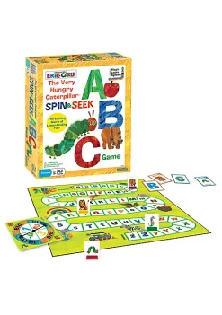 University Games The Very Hungry Caterpillar Spin & Seek ABC Game