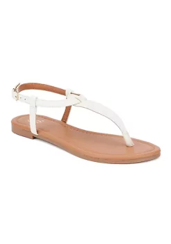 New York & Company Katie Women's T-Strap Sandal 12 New York & Company Katie Women's T-Strap Sandal -Jellypop Sales Belk 689