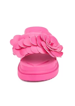 New York & Company Camilia Flower Women's Slides -Jellypop Sales Belk 700