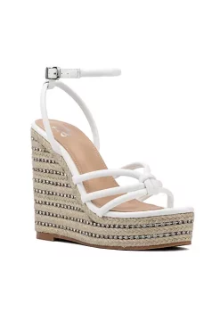 New York & Company Electra Women's Rhinestone Embedded Wedge