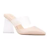 New York & Company Winifred Women's Vinyl Strap Mule Heels 1 New York & Company Winifred Women's Vinyl Strap Mule Heels -Jellypop Sales Belk 731