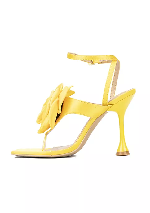 New York & Company Peony Women's Satin Heels 5 New York & Company Peony Women's Satin Heels - Image 3