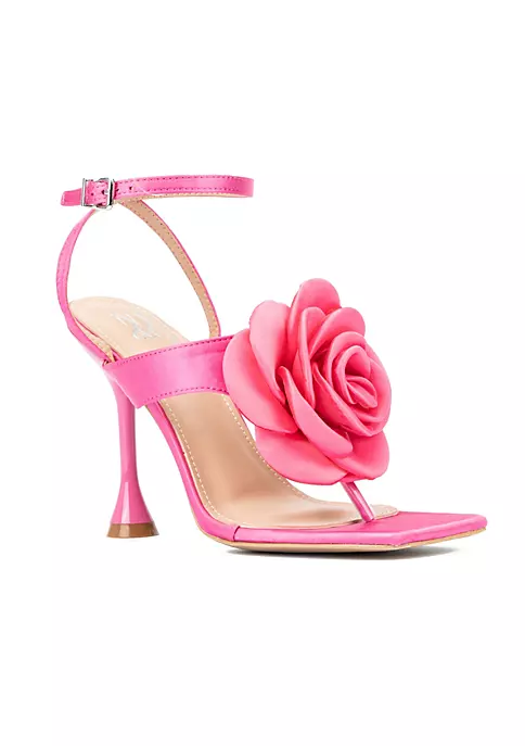 New York & Company Peony Women's Satin Heels 8 New York & Company Peony Women's Satin Heels - Image 6