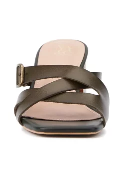 New York & Company Fantasia Women's Burnished Sandal -Jellypop Sales Belk 786