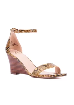 New York & Company Sharona Women's Ankle Wrap Wedge -Jellypop Sales Belk 835