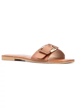 New York & Company Norelle Women's Buckle Slides -Jellypop Sales Belk 848