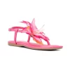 New York & Company Big Flower Women's T-Strap Sandal -Jellypop Sales Belk 851