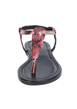 New York & Company Katie Women's T-Strap Sandal -Jellypop Sales Belk 859